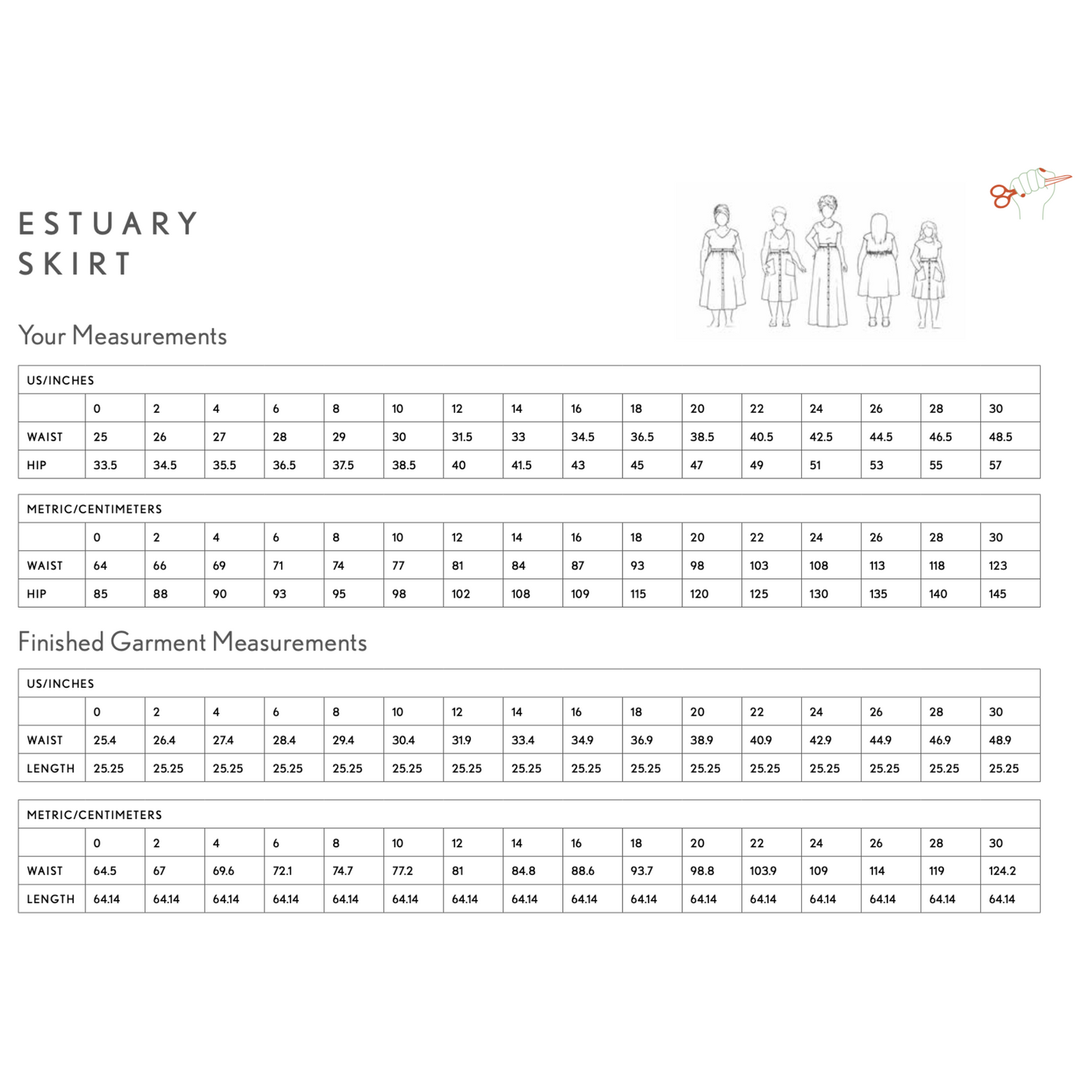 Estuary Skirt