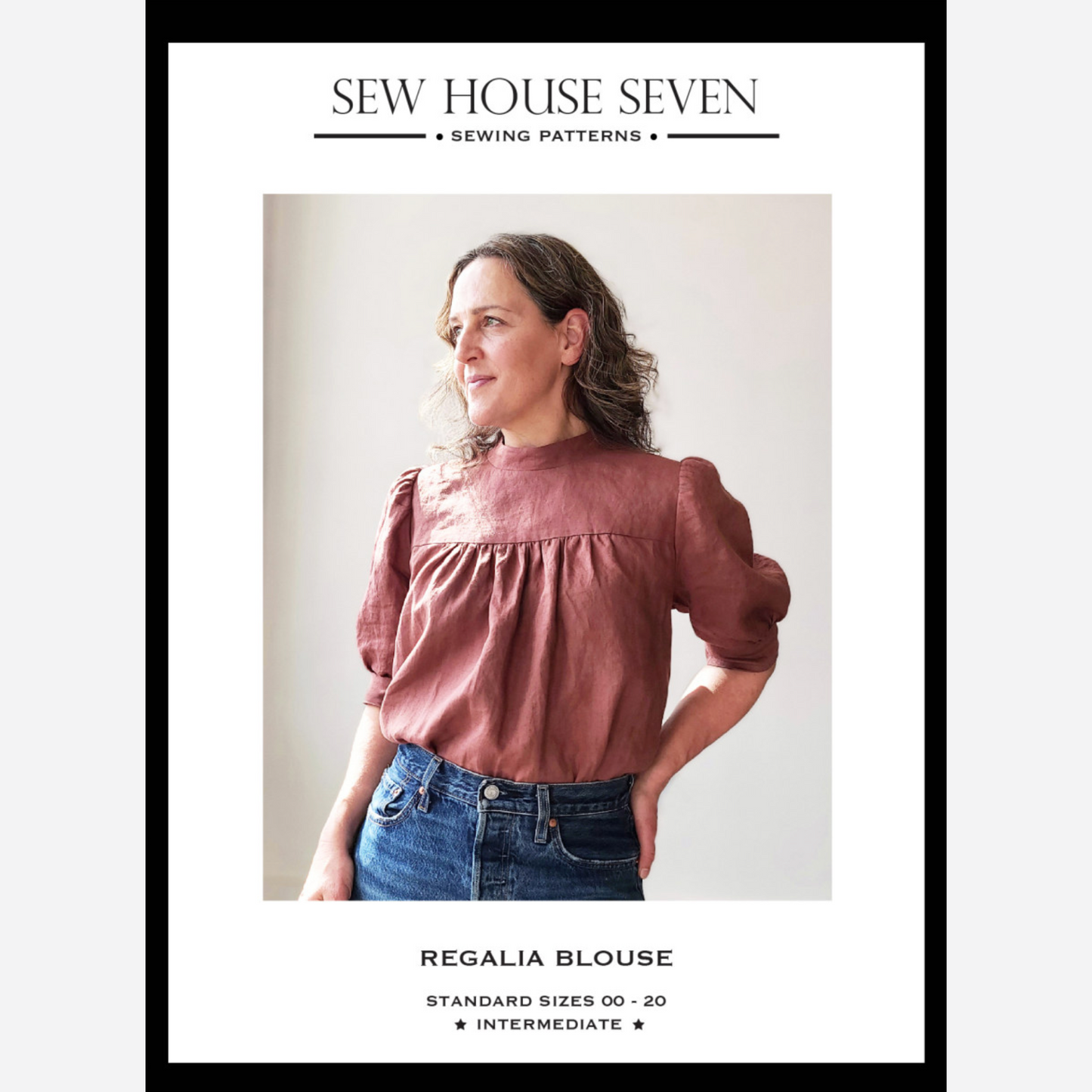 Regalia Blouse - Sew House Seven