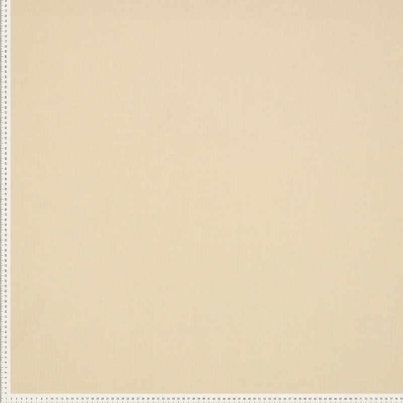 Viscose Linen-Look in Ecru