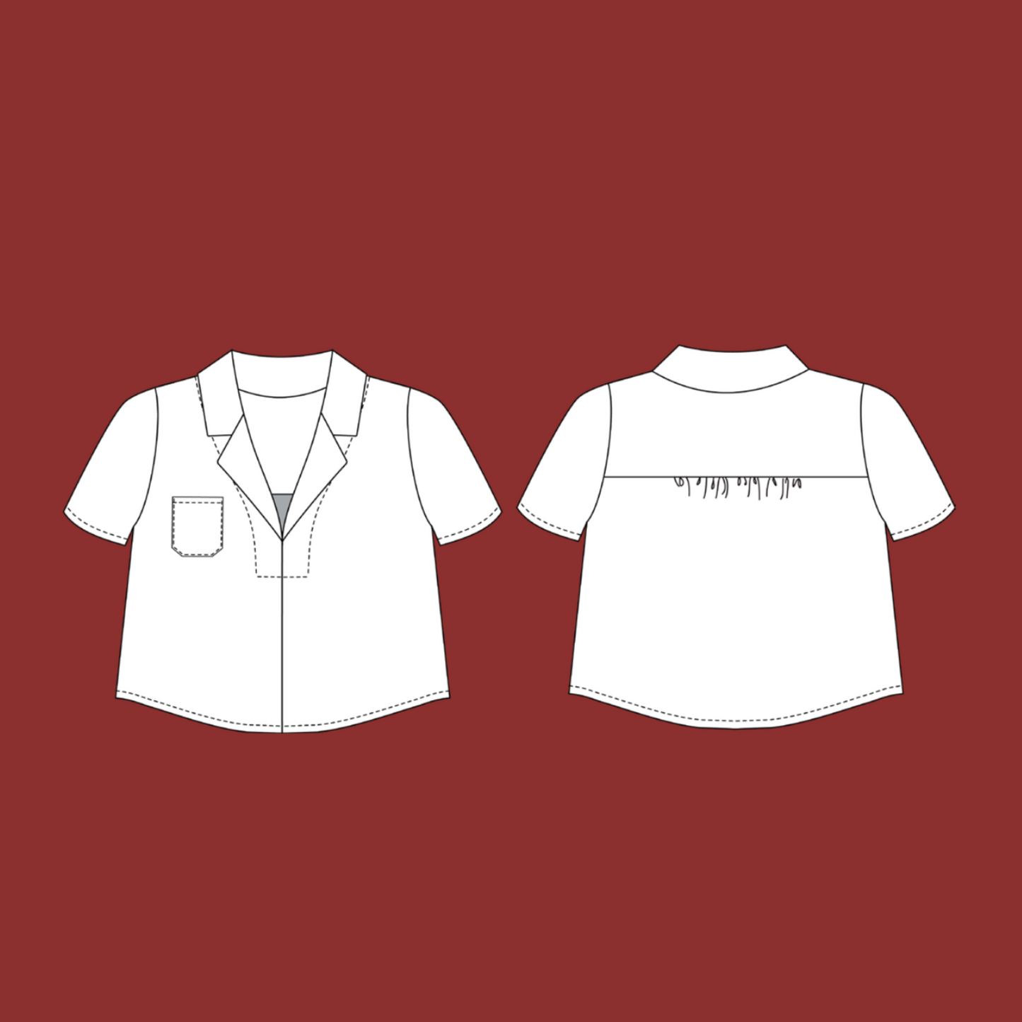 Donny Shirt Pattern