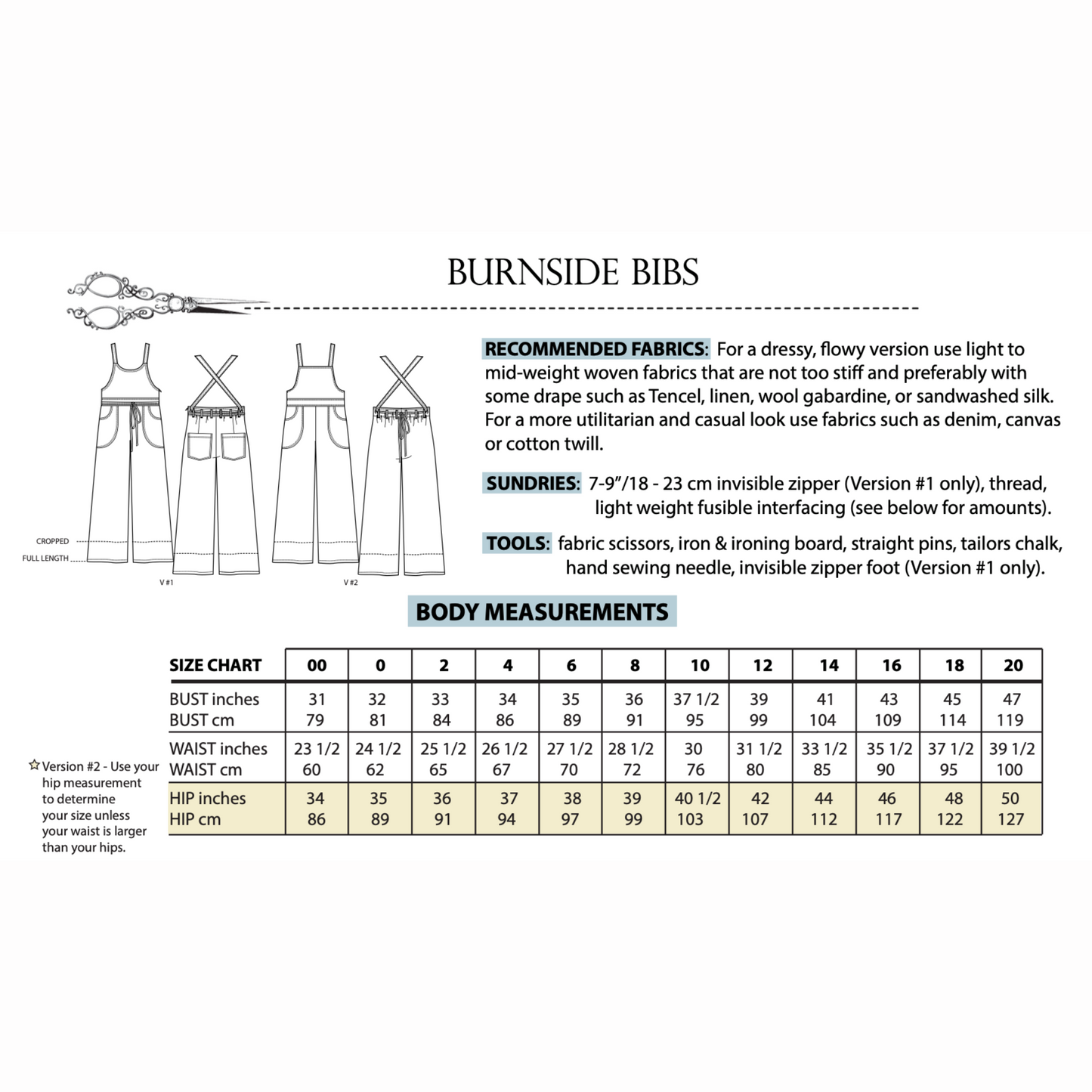 Burnside Bibs - Sew House Seven
