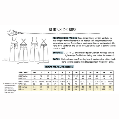 Burnside Bibs - Sew House Seven