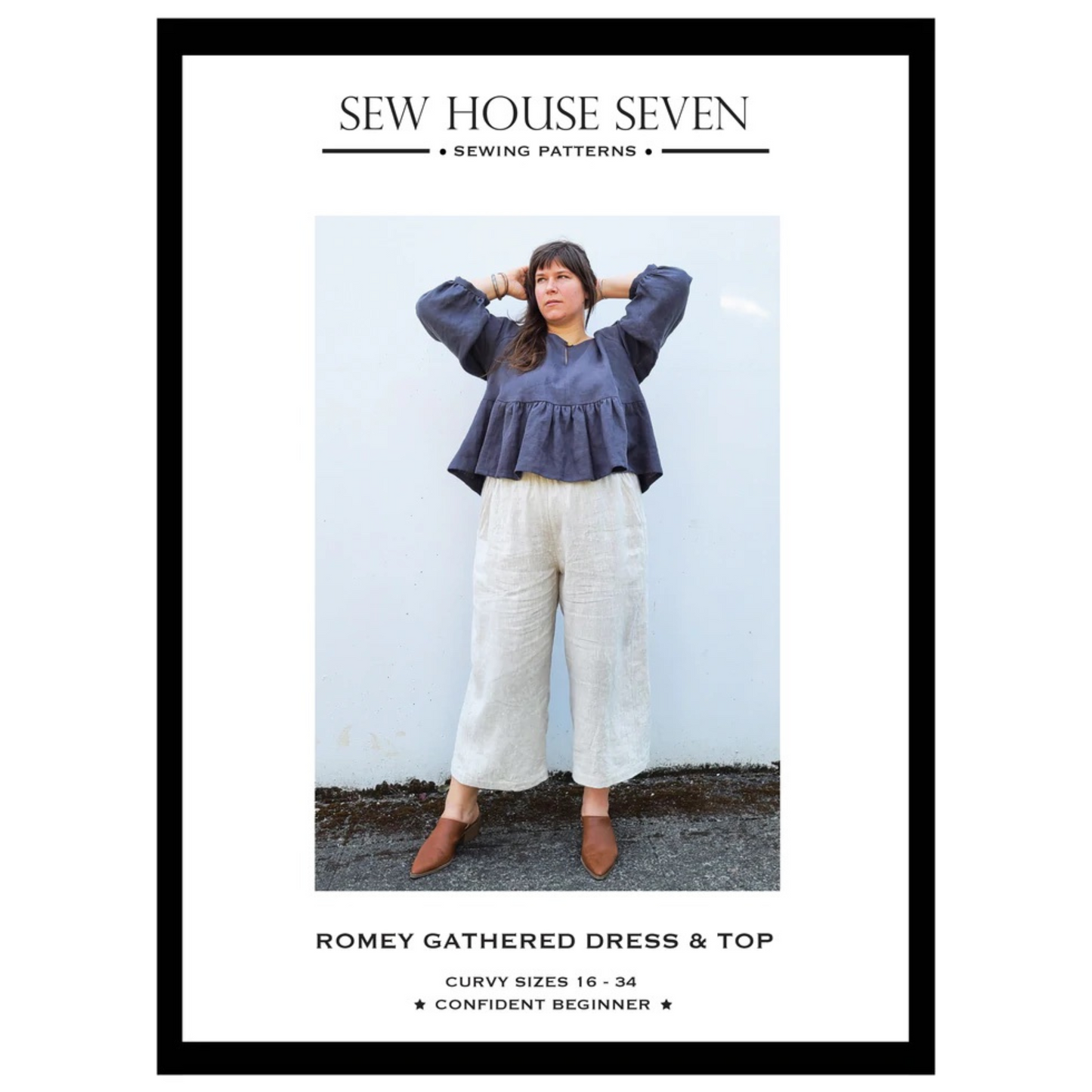 Romey Gathered Dress and Top - Sew House Seven