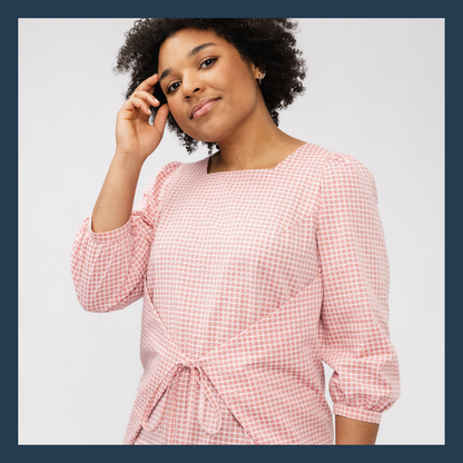 Lilja Dress, Pinafore and Blouse