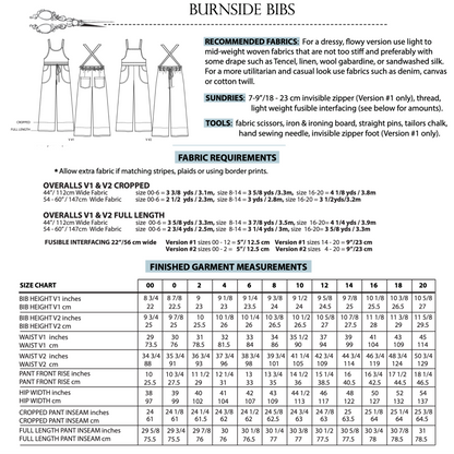 Burnside Bibs - Sew House Seven