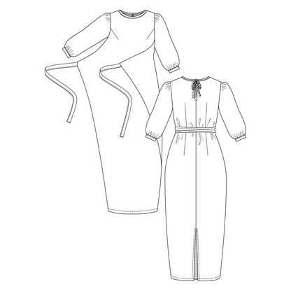 Lilja Dress, Pinafore and Blouse
