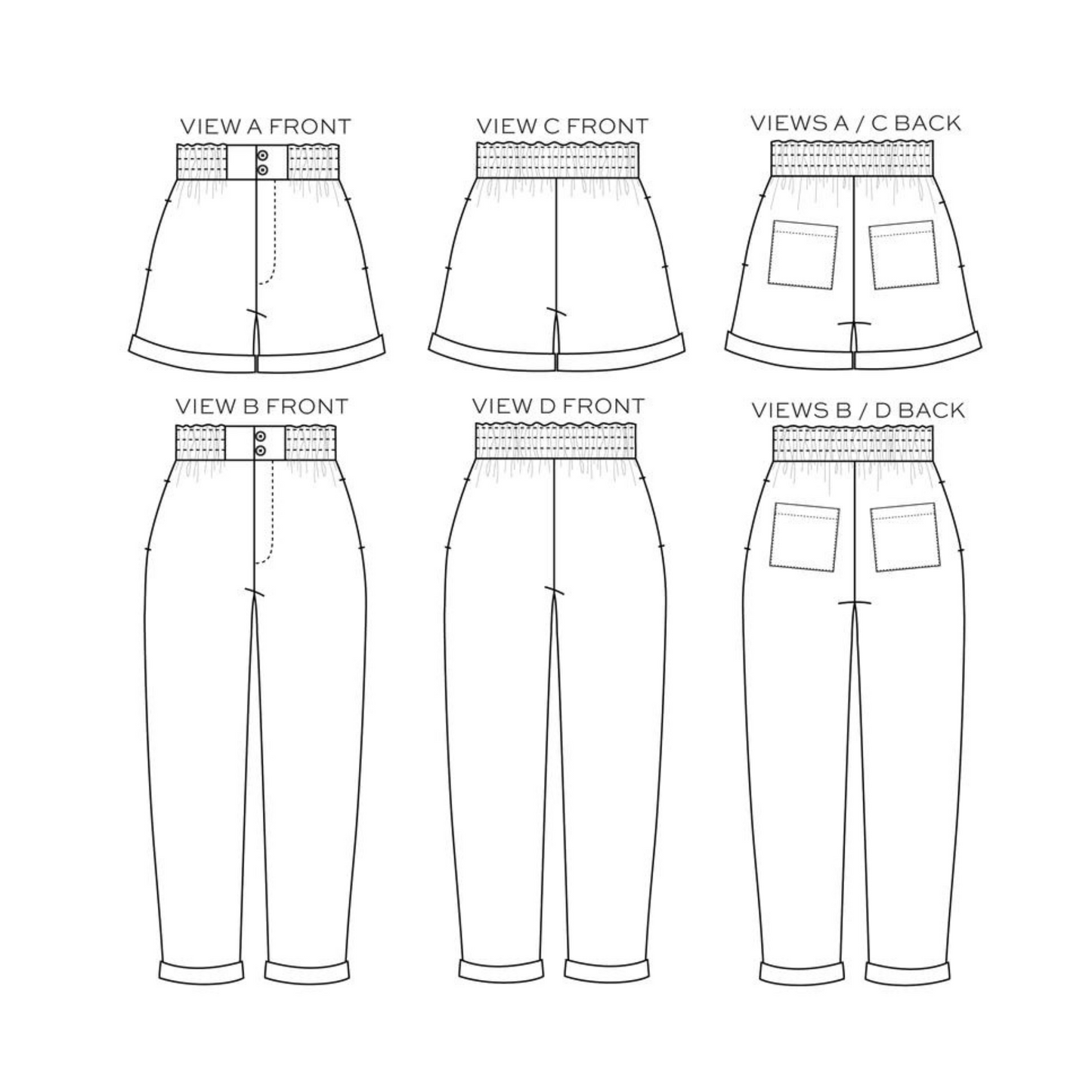 Dani Shorts and Pants - True Bias
