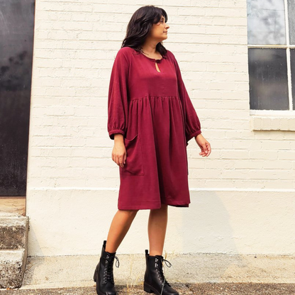 Romey Gathered Dress and Top - Sew House Seven