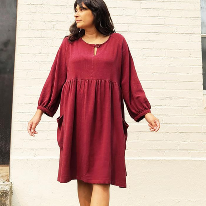 Romey Gathered Dress and Top - Sew House Seven