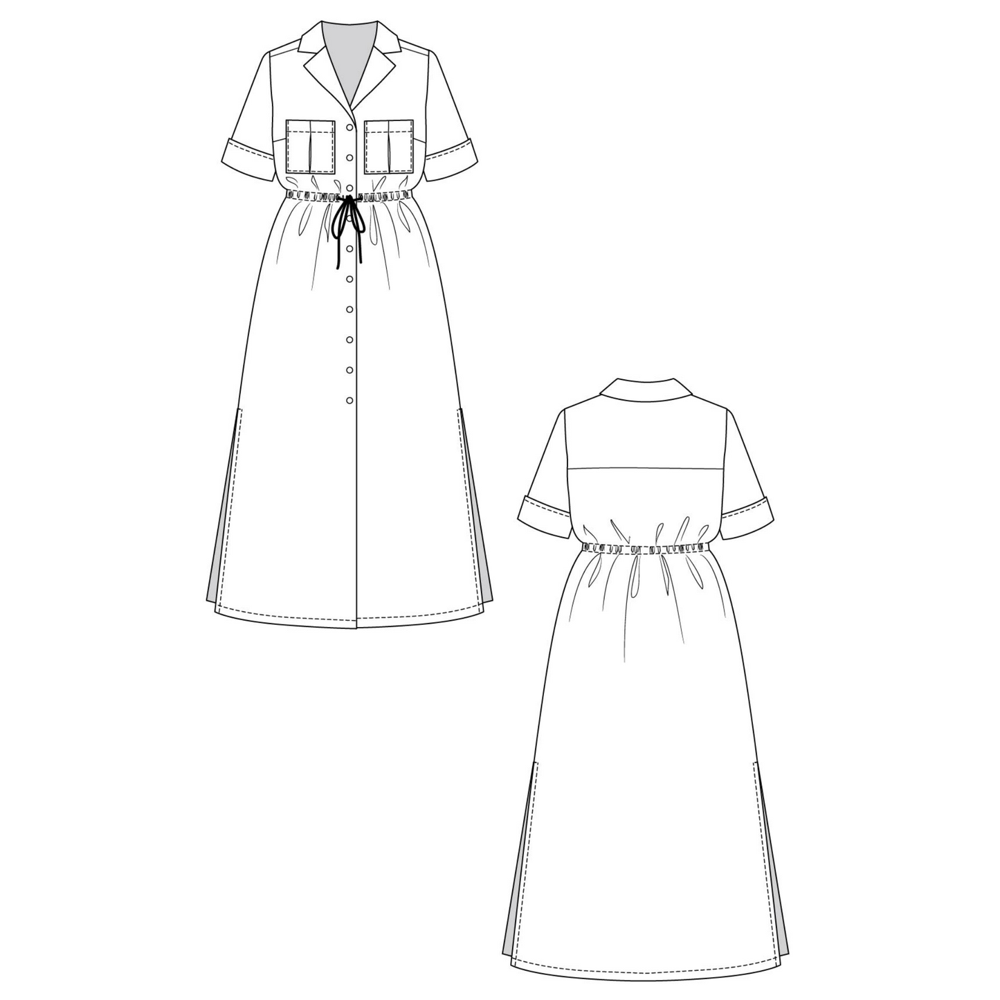 Reeta Shirt Dress
