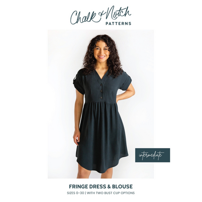 Fringe Dress and Blouse