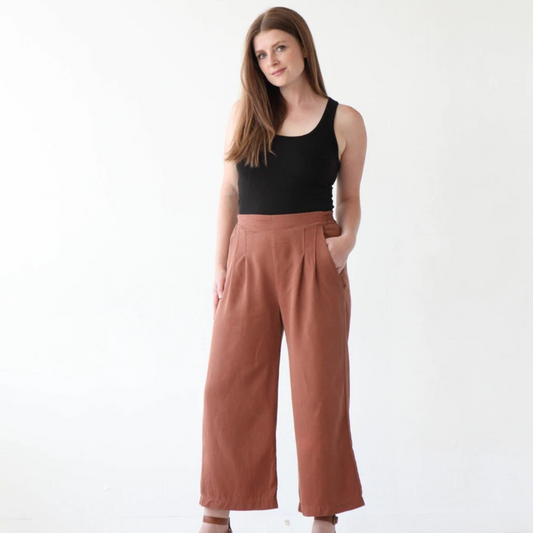 Emerson Crop Pants and Shorts - True Bias
