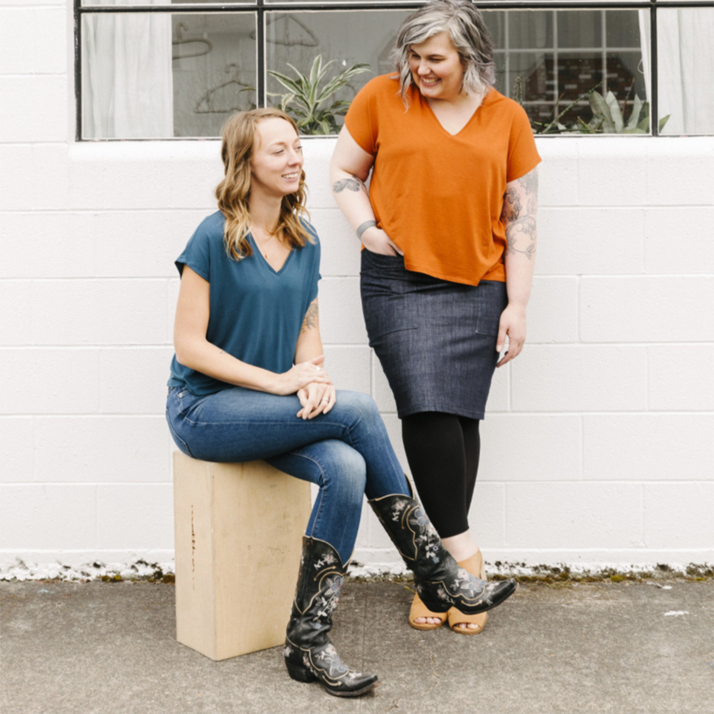 Tabor V-Neck Top - Sew House Seven