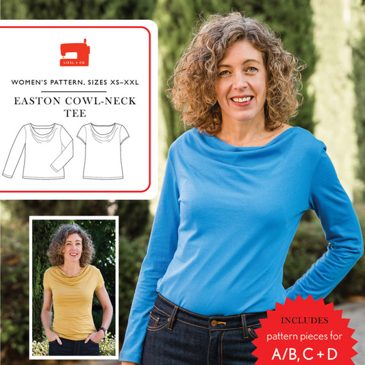 Easton Cowl-neck Tee