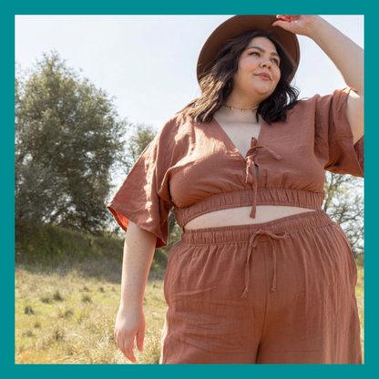 Saguro Top and Trouser Set