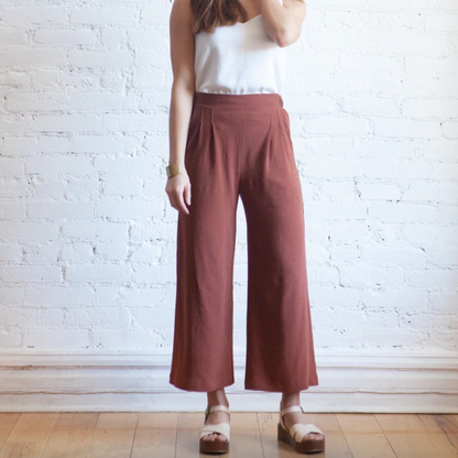 Emerson Crop Pants and Shorts - True Bias