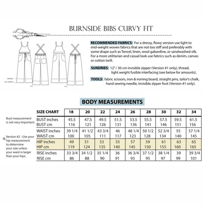 Burnside Bibs - Sew House Seven