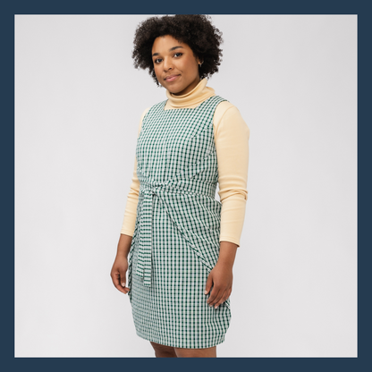 Lilja Dress, Pinafore and Blouse