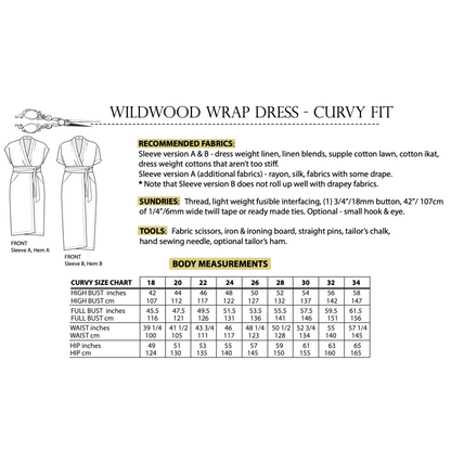 Wildwood Wrap Dress - Sew House Seven