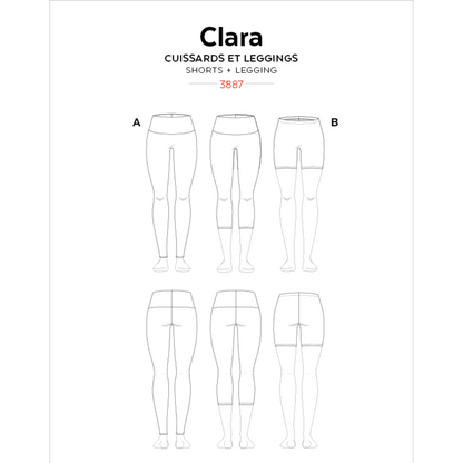 Clara High-waisted Leggings
