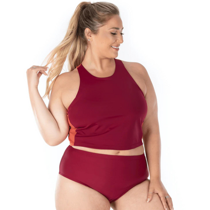 Audrey Cropped Racerback Top