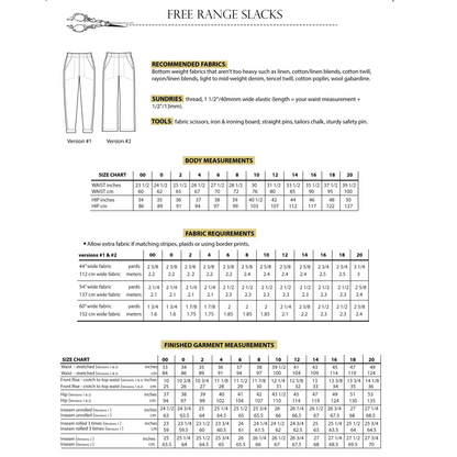 Free Range Slacks - Sew House Seven