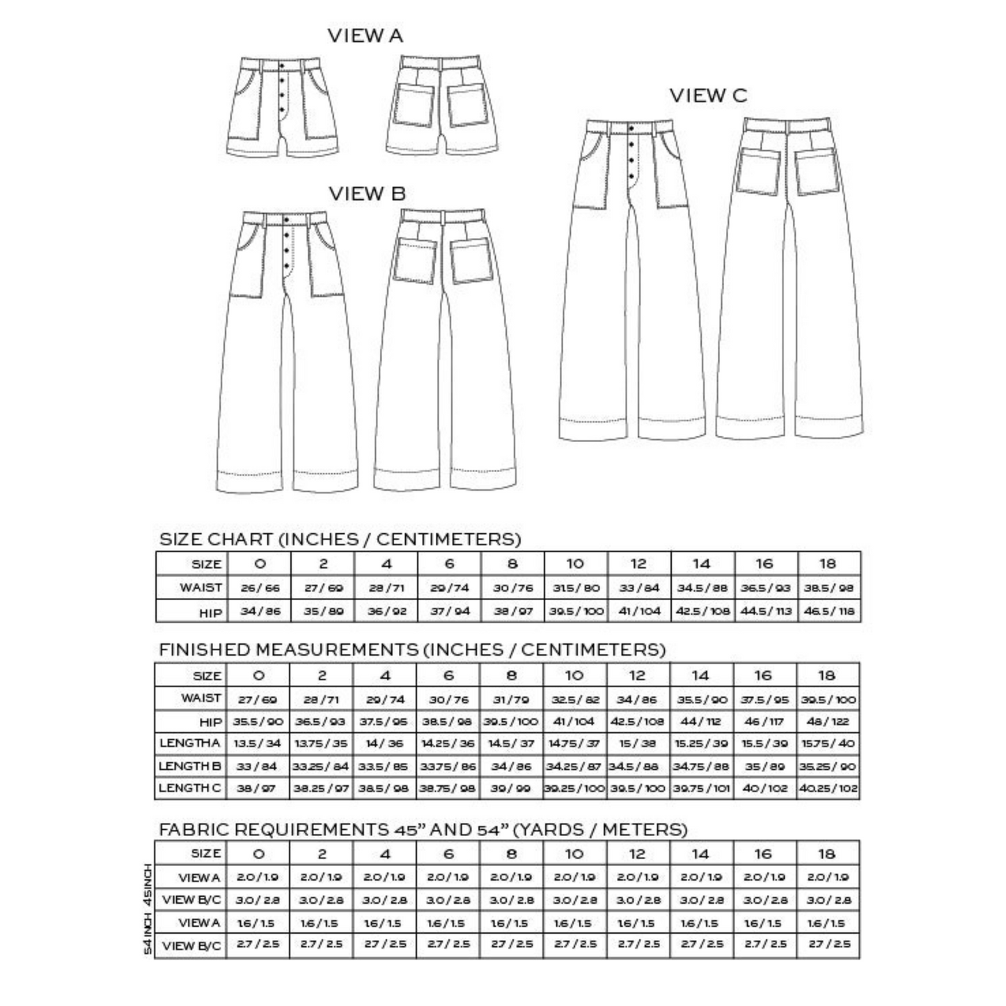 Lander Pants and Shorts - True Bias