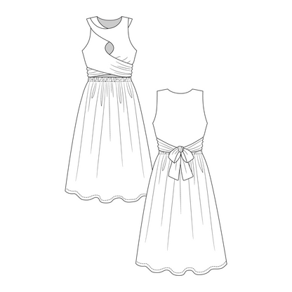 Sisko Dress and Blouse
