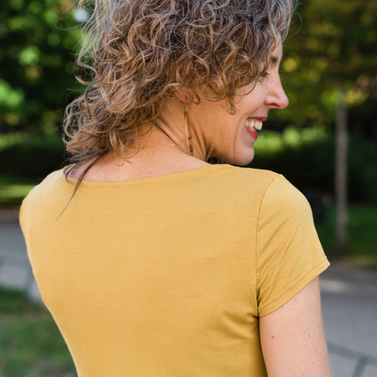 Easton Cowl-neck Tee