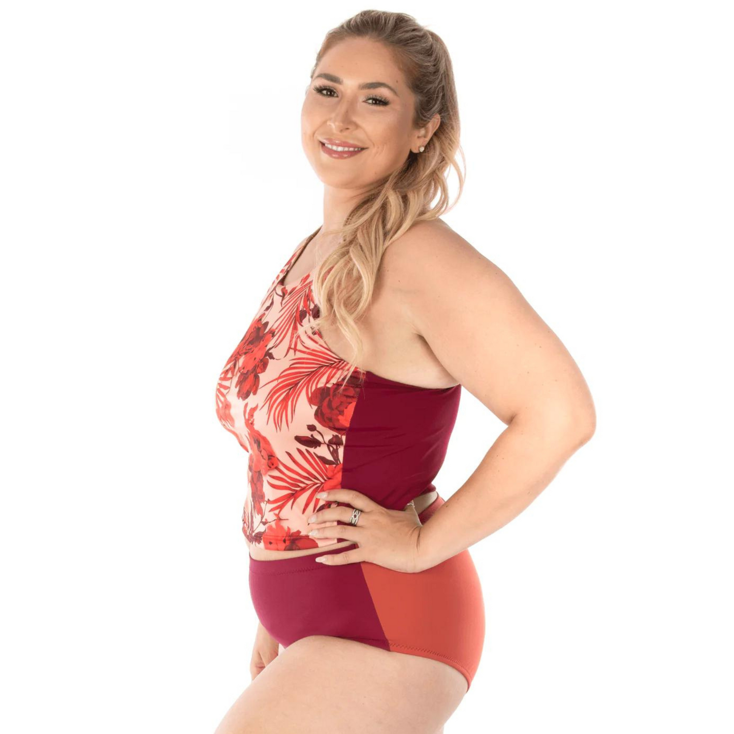 Audrey Cropped Racerback Top