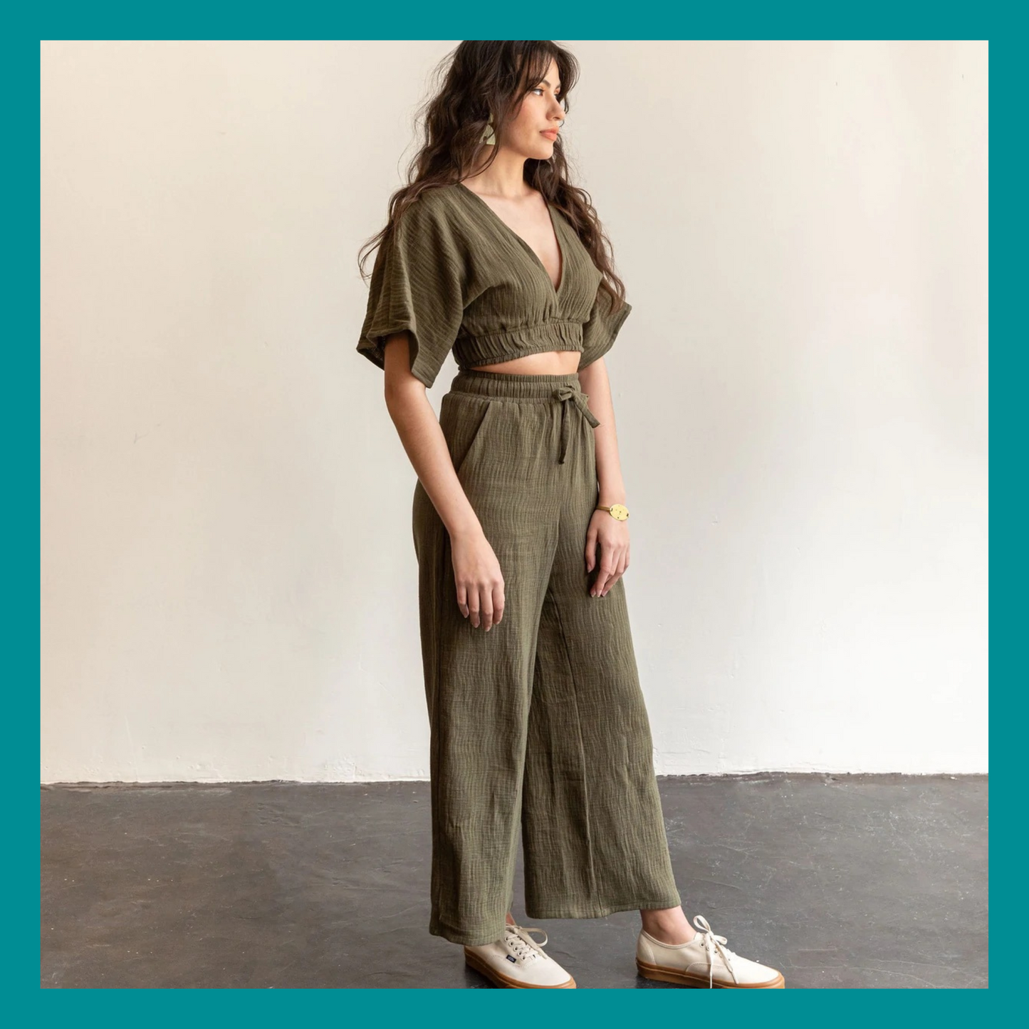 Saguro Top and Trouser Set