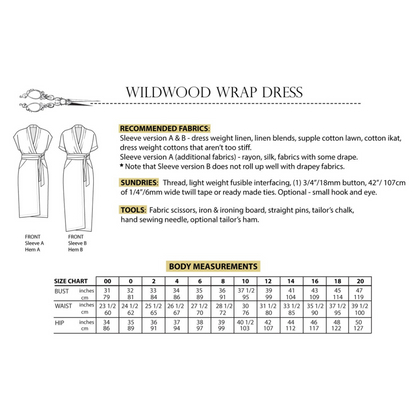 Wildwood Wrap Dress - Sew House Seven