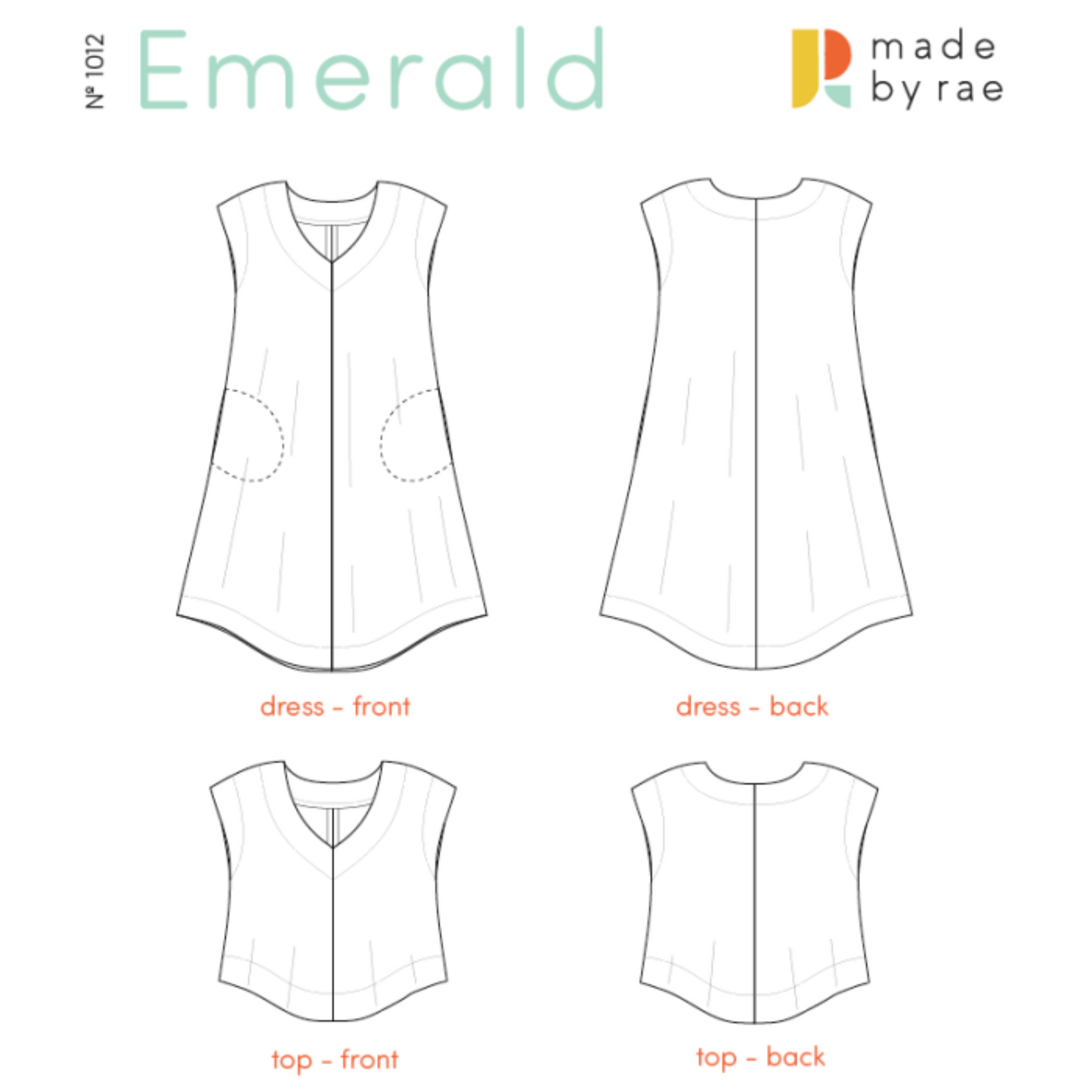 Emerald Dress and Top