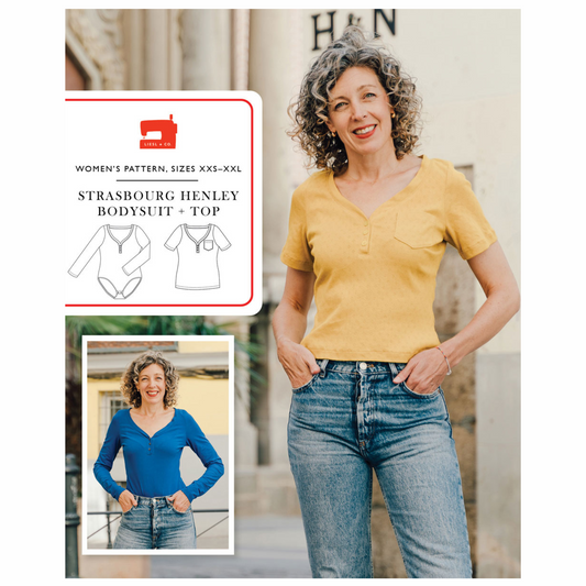 Strasbourg Henley Bodysuit and Top