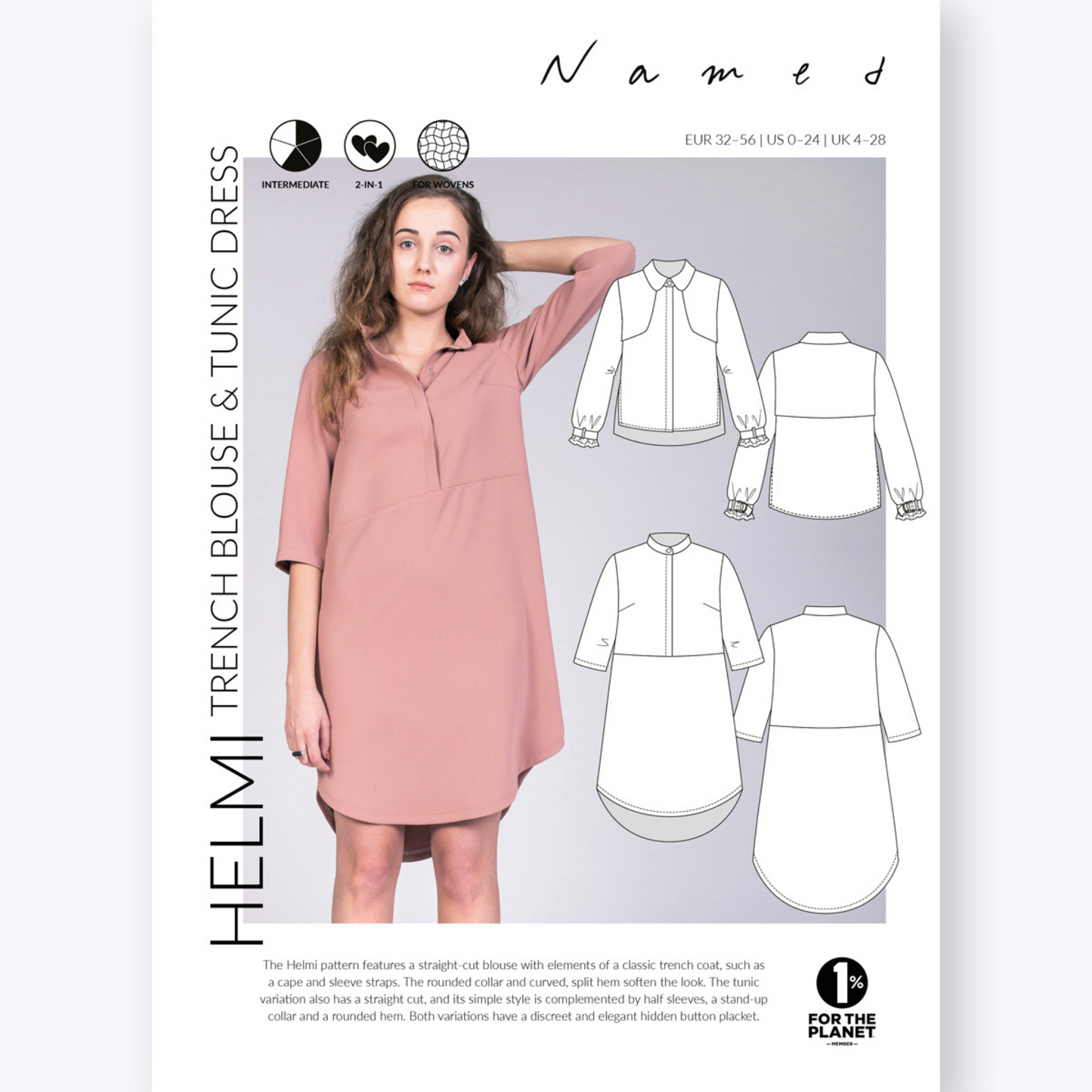 Helmi Blouse and Dress