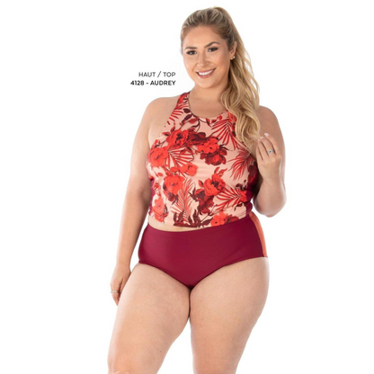Audrey Cropped Racerback Top