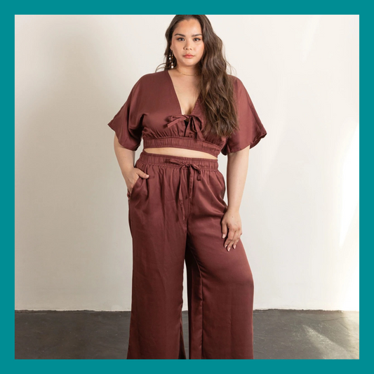 Saguro Top and Trouser Set