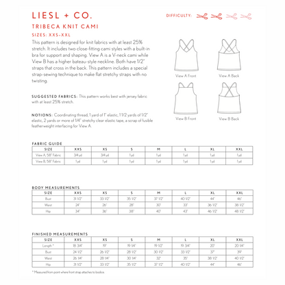 Tribeca Knit Cami