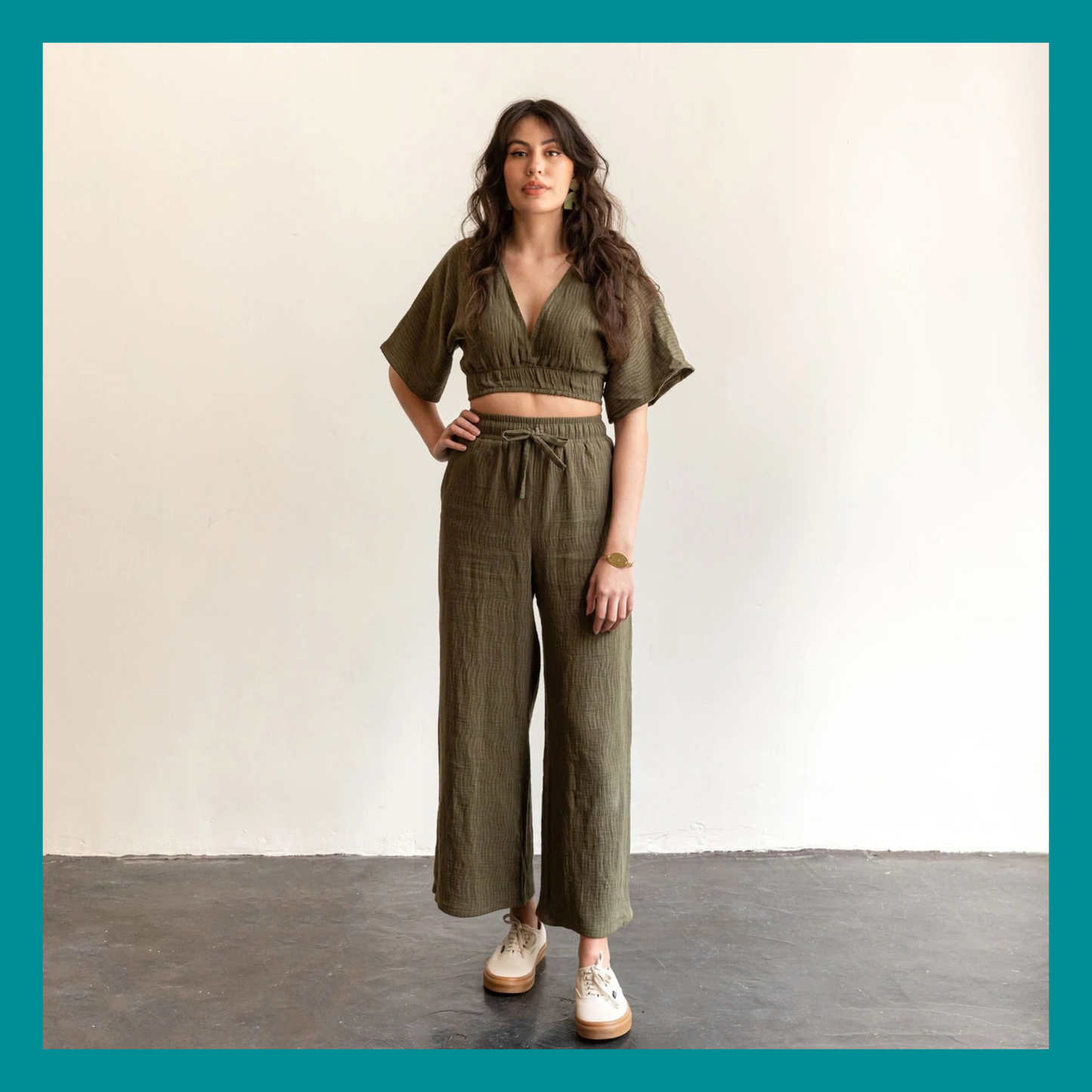 Saguro Top and Trouser Set