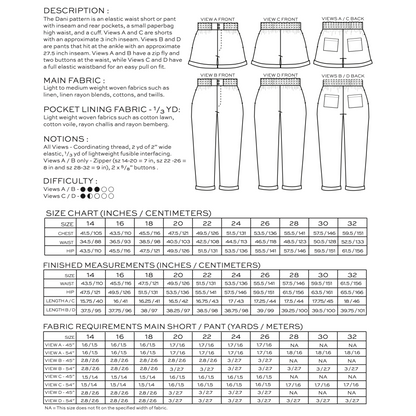 Dani Shorts and Pants - True Bias