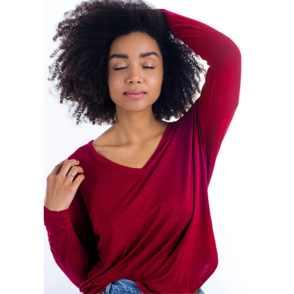 Tabor V-Neck Top - Sew House Seven