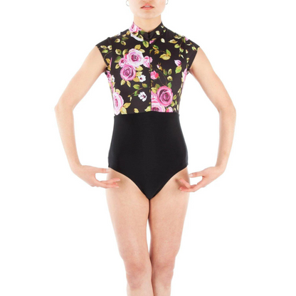 Joelle Half-zip Leotard
