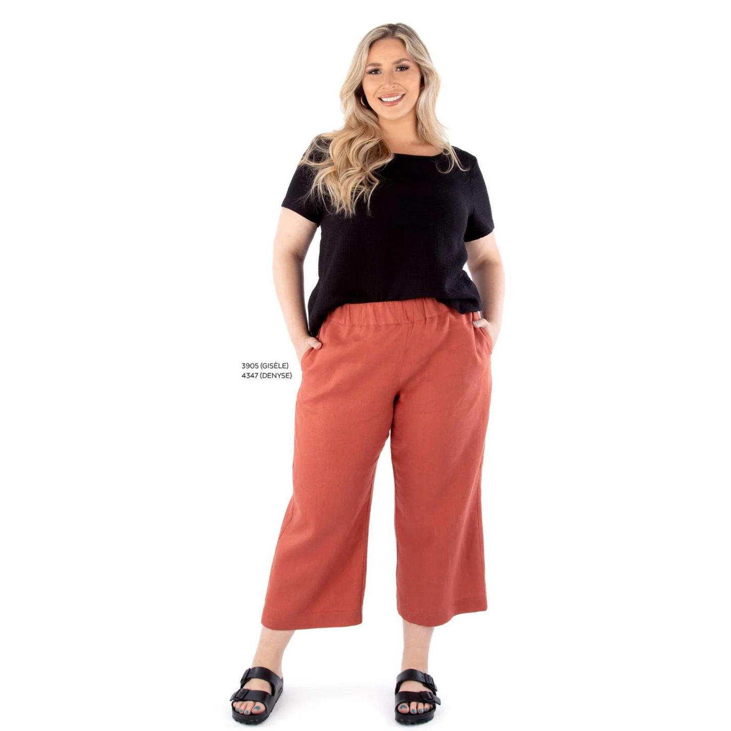 Denyse Pull-on Pants and Shorts