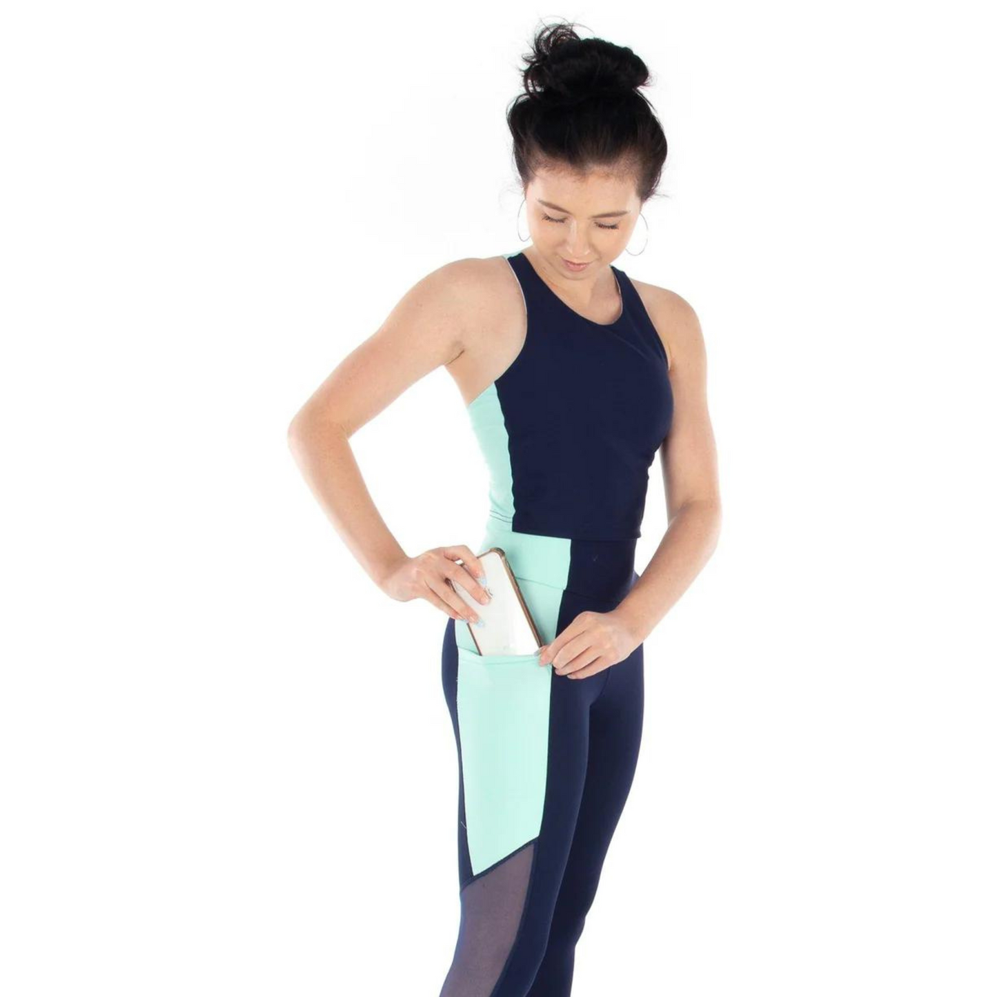 Audrey Cropped Racerback Top