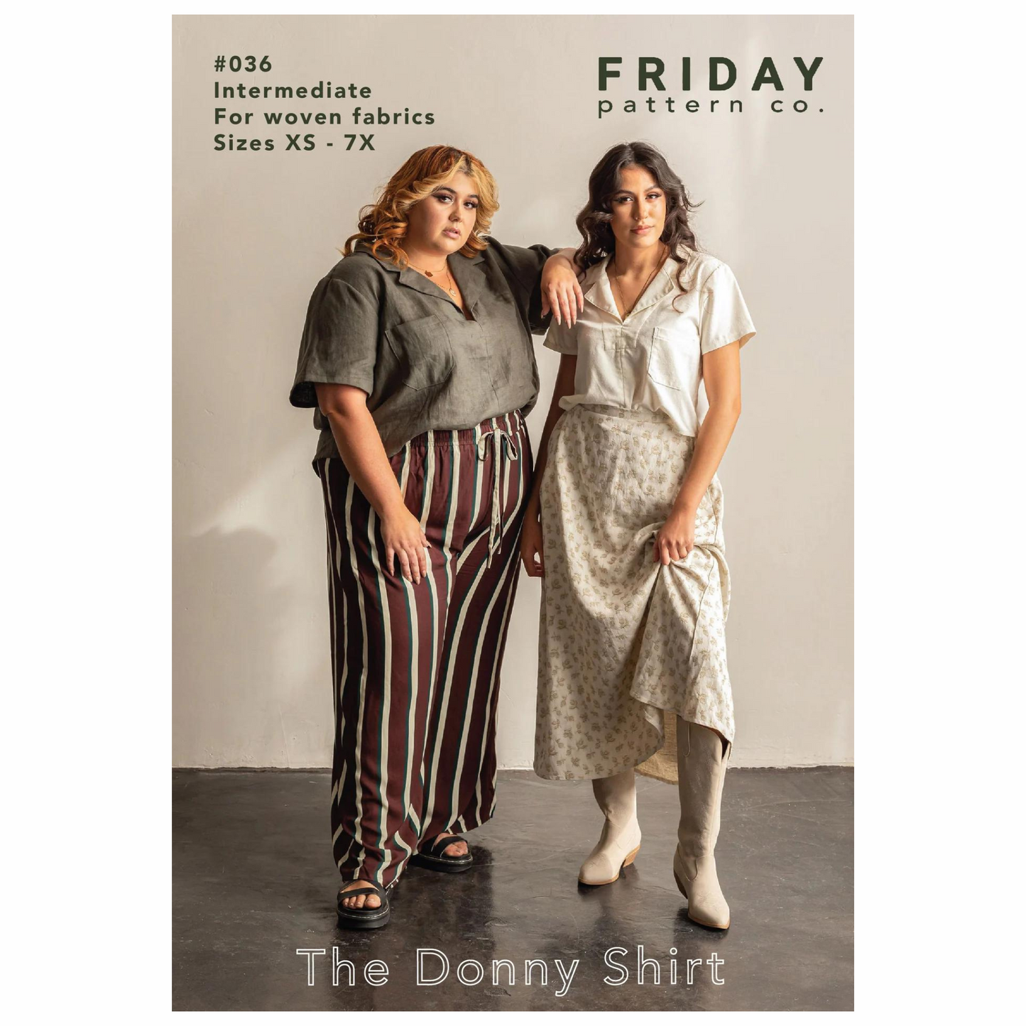 Donny Shirt Pattern
