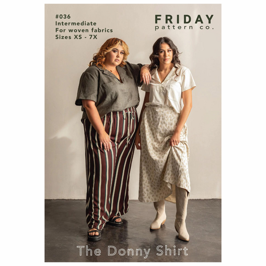 Donny Shirt Pattern