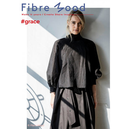 Cotton Broderie Anglais in Black