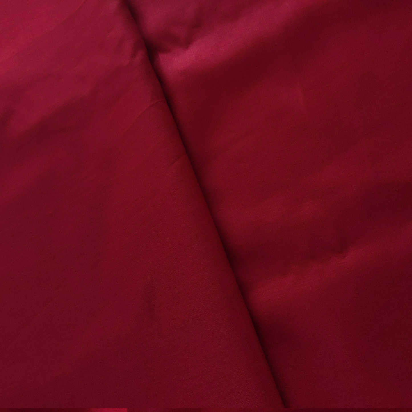 Cotton Linen Blend in Burgundy
