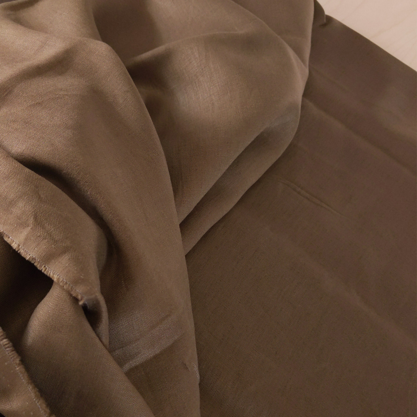 Linen in Khaki