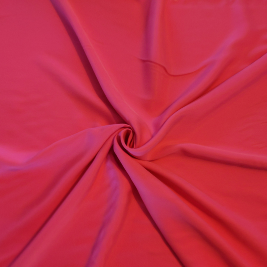 Lyocell Twill in Hot Pink